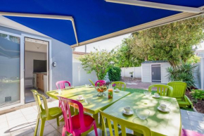 Entre coeur de ville et plage, maison pour 8